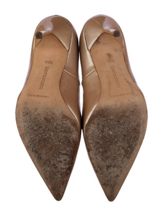 Manolo Blahnik Patent Leather Pumps