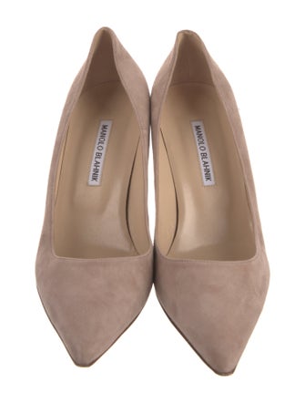 Manolo Blahnik Suede Pumps