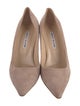 Manolo Blahnik Suede Pumps
