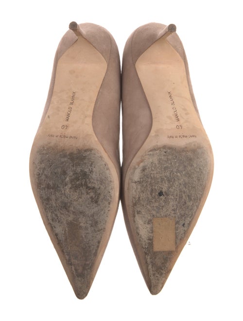 Manolo Blahnik Suede Pumps