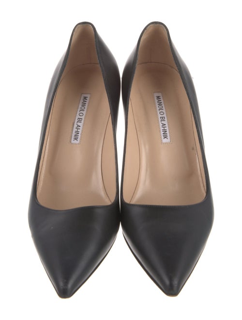 Manolo Blahnik Leather Pumps