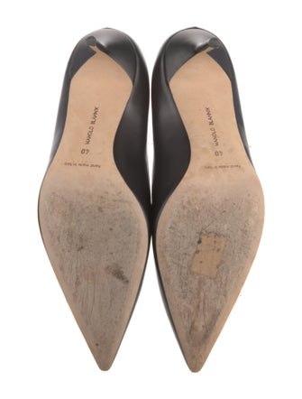 Manolo Blahnik Leather Pumps