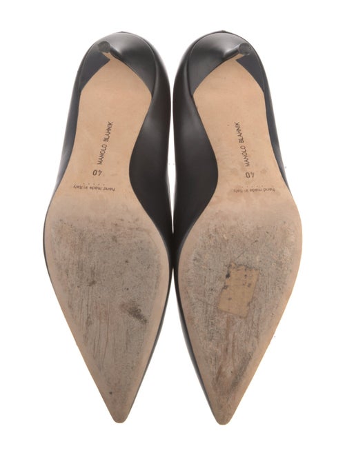 Manolo Blahnik Leather Pumps