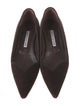 Manolo Blahnik Suede Flats