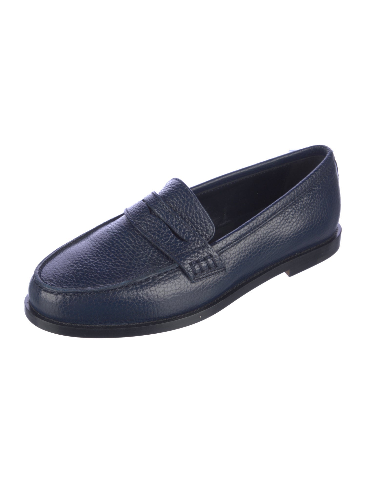 Manolo Blahnik Leather Loafers