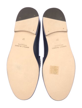 Manolo Blahnik Leather Loafers