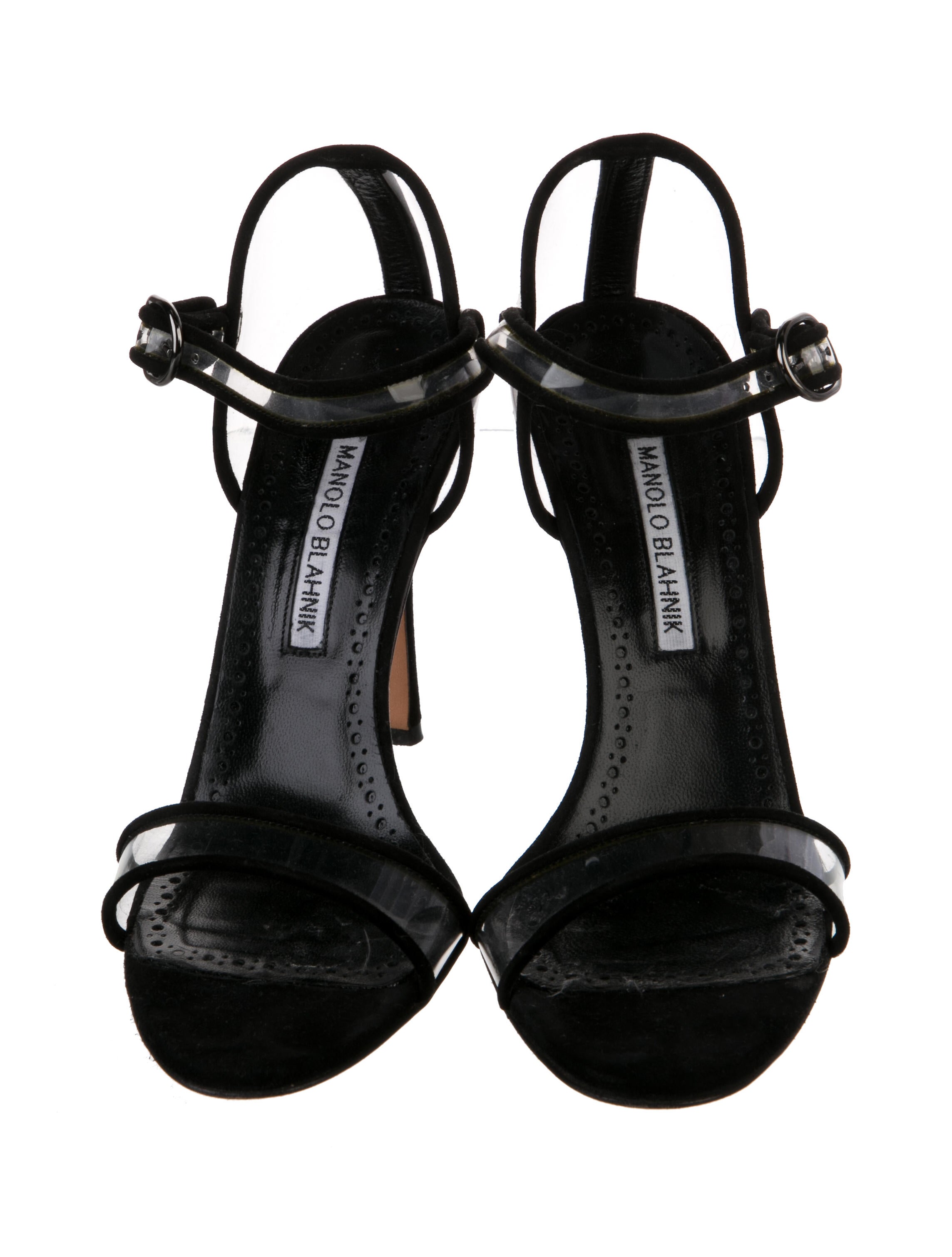 Manolo Blahnik Suede Sandals