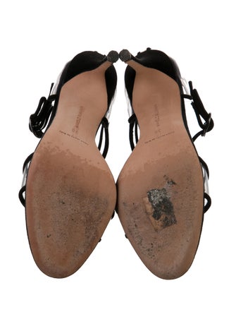 Manolo Blahnik Suede Sandals