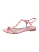 Manolo Blahnik T-Strap Sandals