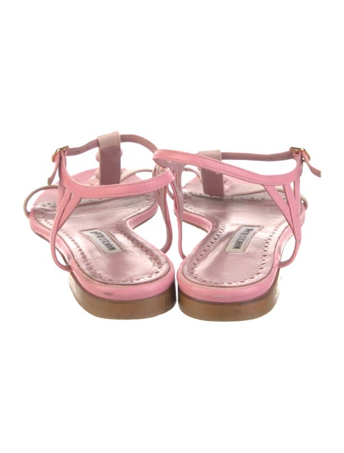 Manolo Blahnik T-Strap Sandals
