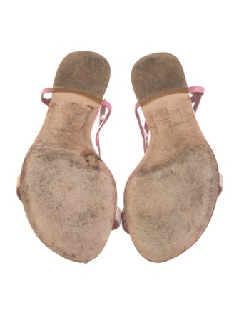 Manolo Blahnik T-Strap Sandals