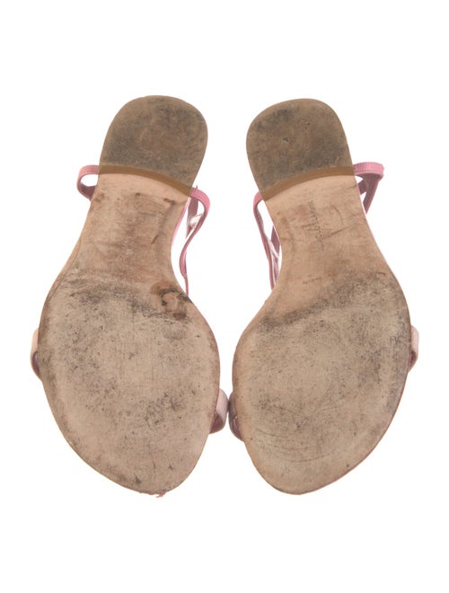 Manolo Blahnik T-Strap Sandals