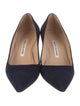 Manolo Blahnik Suede Pumps
