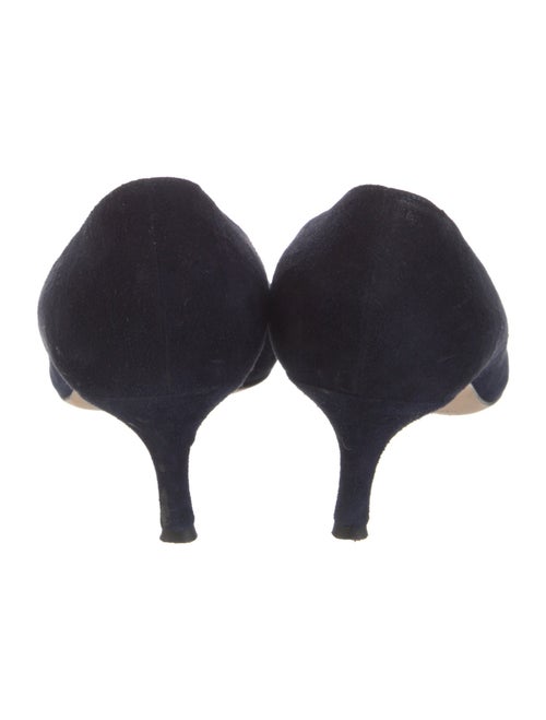Manolo Blahnik Suede Pumps