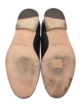 Manolo Blahnik Leather Oxfords