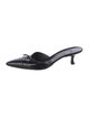Manolo Blahnik Patent Leather Mules