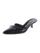 Manolo Blahnik Patent Leather Mules