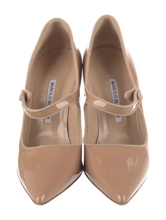 Manolo Blahnik Patent Leather Pumps