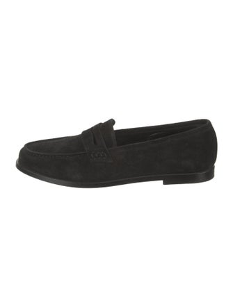 Manolo Blahnik Suede Loafers