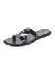 Manolo Blahnik Patent Leather Slides