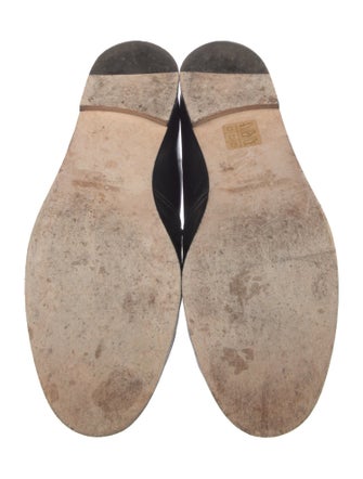 Manolo Blahnik Leather Mules