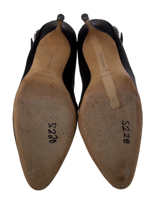 Manolo Blahnik Satin Boots