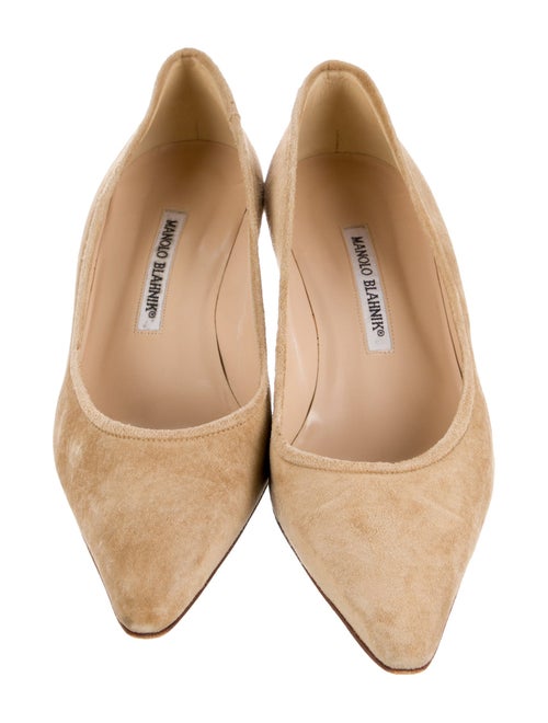 Manolo Blahnik Suede Pumps