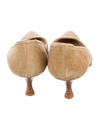 Manolo Blahnik Suede Pumps