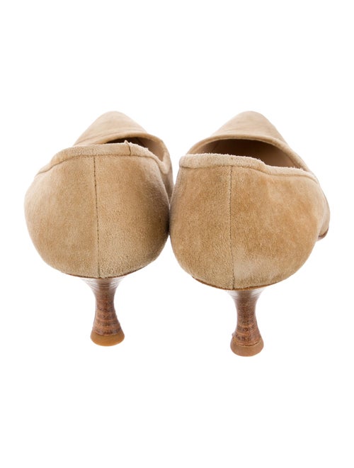 Manolo Blahnik Suede Pumps