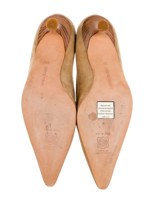 Manolo Blahnik Suede Pumps