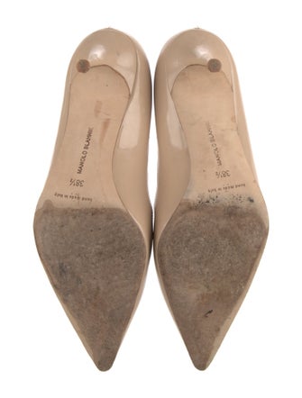 Manolo Blahnik Patent Leather Pumps