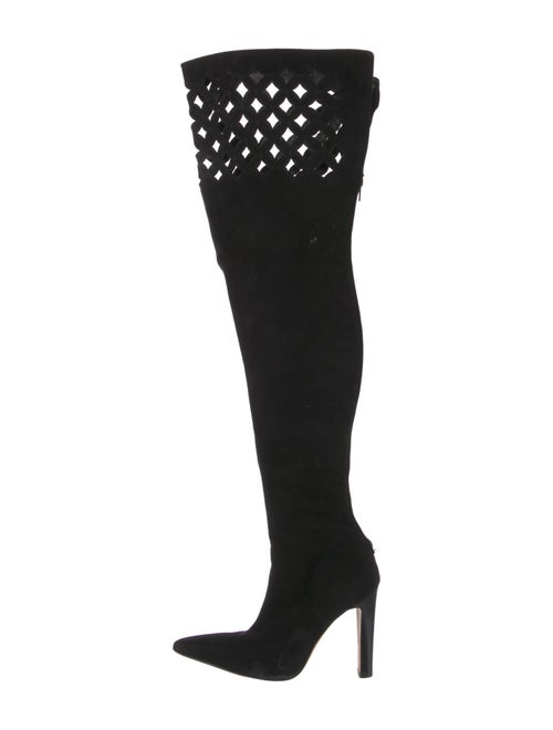 Manolo Blahnik Suede Boots