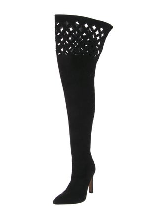 Manolo Blahnik Suede Boots