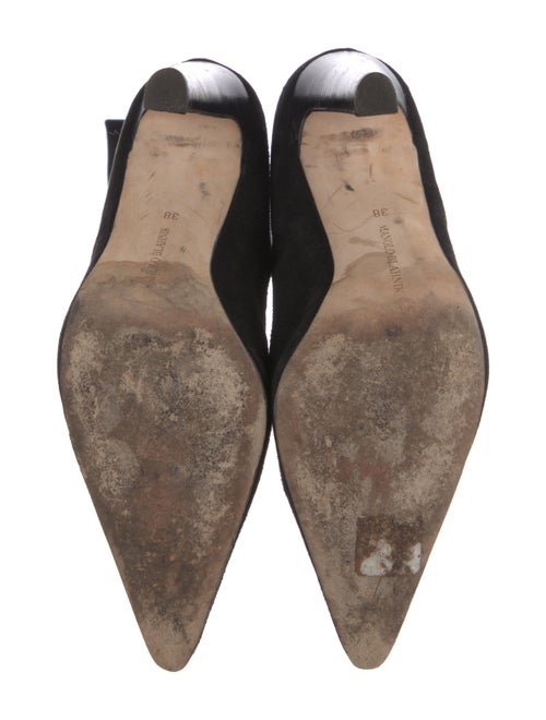 Manolo Blahnik Suede Boots
