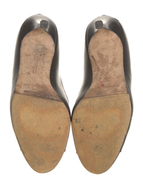 Manolo Blahnik Leather Pumps