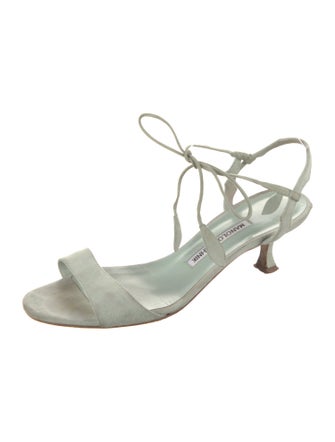Manolo Blahnik Leather Sandals