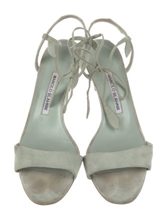 Manolo Blahnik Leather Sandals