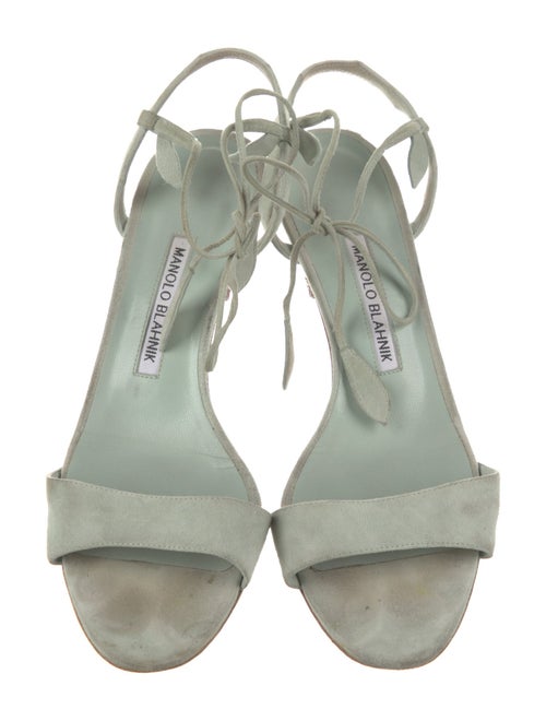 Manolo Blahnik Leather Sandals