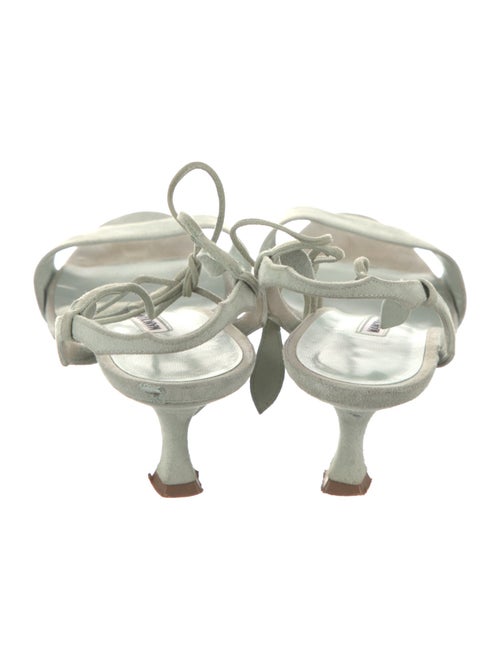 Manolo Blahnik Leather Sandals