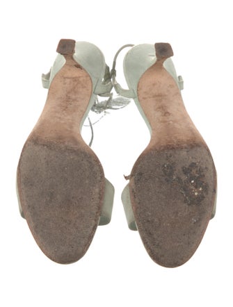 Manolo Blahnik Leather Sandals