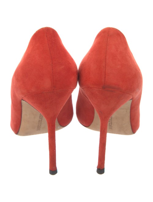 Manolo Blahnik Suede Pumps