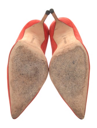 Manolo Blahnik Suede Pumps