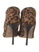 Manolo Blahnik Ponyhair Animal Print Pumps