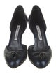 Manolo Blahnik Patent Leather D'Orsay Pumps