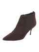 Manolo Blahnik Suede Chelsea Boots