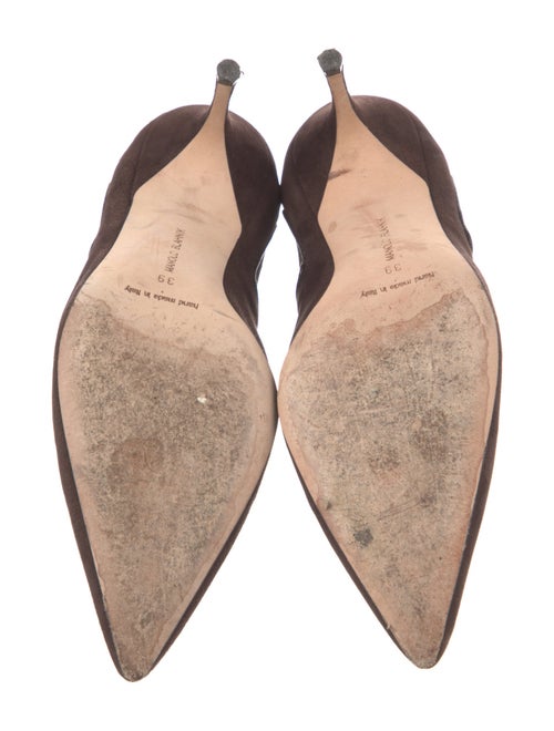 Manolo Blahnik Suede Chelsea Boots