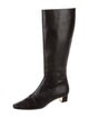 Manolo Blahnik Leather Riding Boots