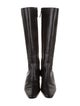 Manolo Blahnik Leather Riding Boots