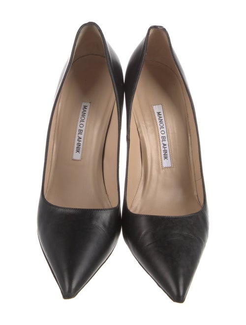 Manolo Blahnik Leather Pumps