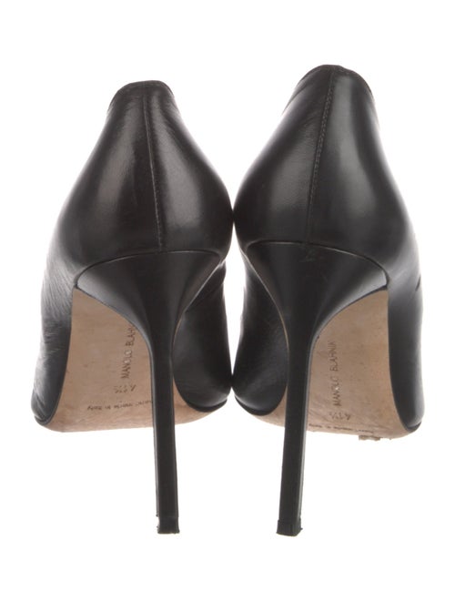 Manolo Blahnik Leather Pumps